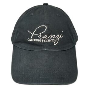 OTG Baseball Cap Black One Size Pranzi Catering Events Embroidery Adjustable Hat